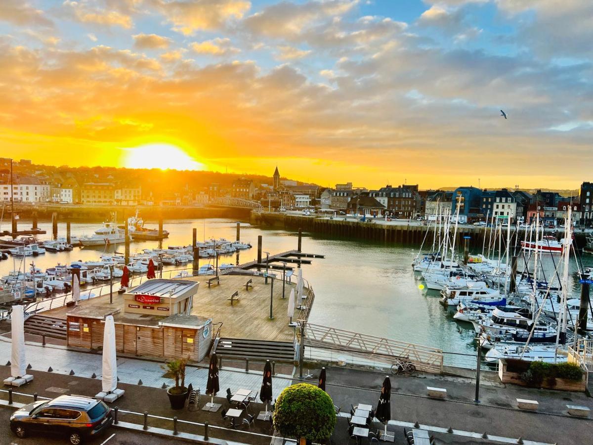 La Dunette - Splendide Vue Port Avec Les Bateaux Dieppe Exteriér fotografie