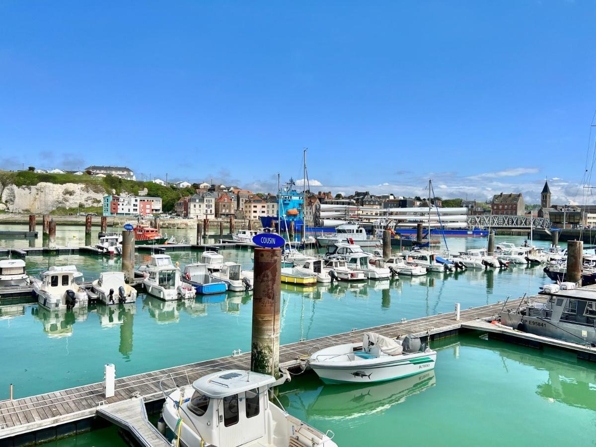 La Dunette - Splendide Vue Port Avec Les Bateaux Dieppe Exteriér fotografie