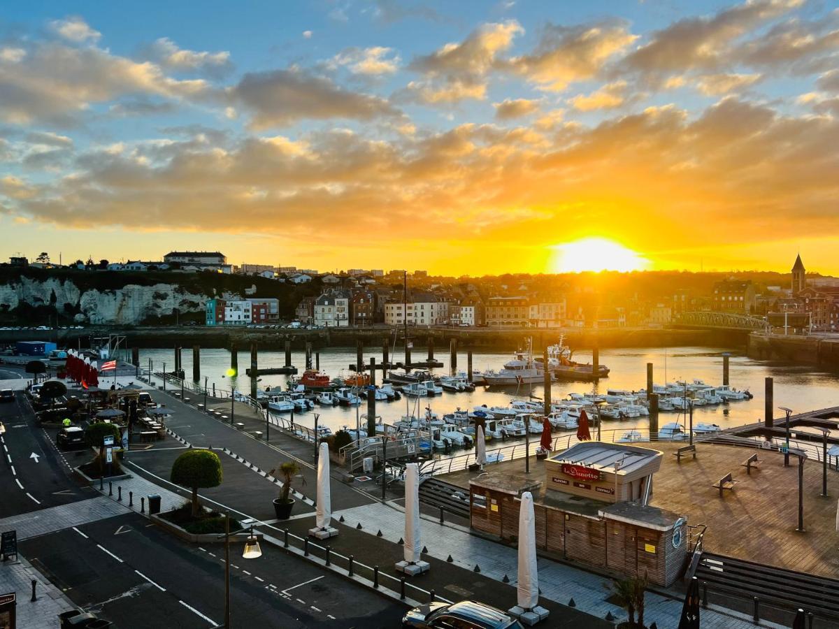 La Dunette - Splendide Vue Port Avec Les Bateaux Dieppe Exteriér fotografie