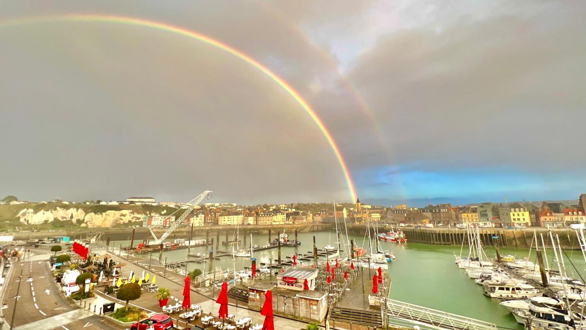 La Dunette - Splendide Vue Port Avec Les Bateaux Dieppe Exteriér fotografie