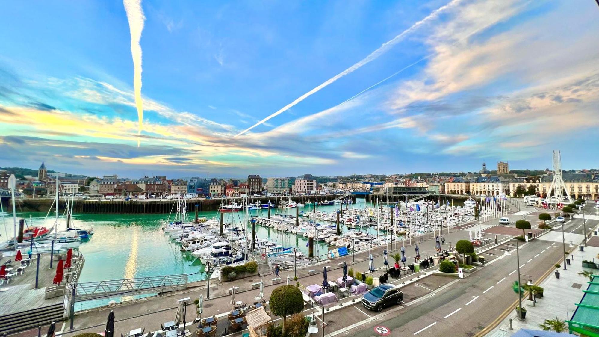 La Dunette - Splendide Vue Port Avec Les Bateaux Dieppe Exteriér fotografie